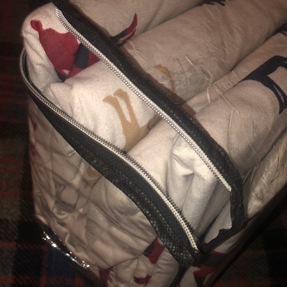 Tribeca Living FLANNEL Plaid Moose Printed Sheet Set Full - Picture 5 of 9